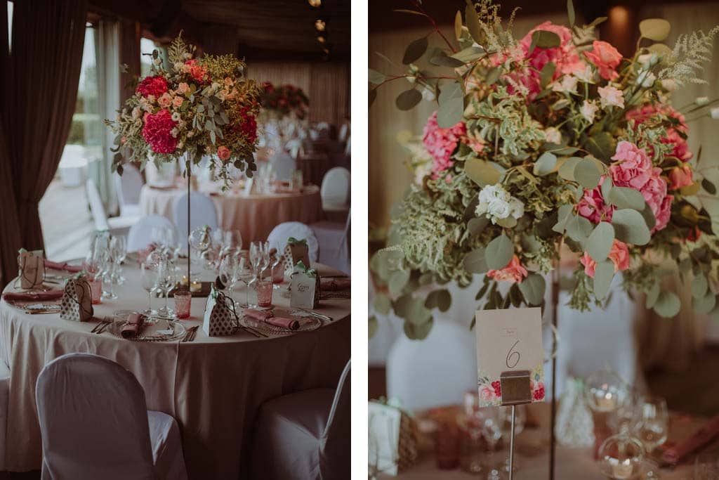 Arreglos florales para mesas | La Florería